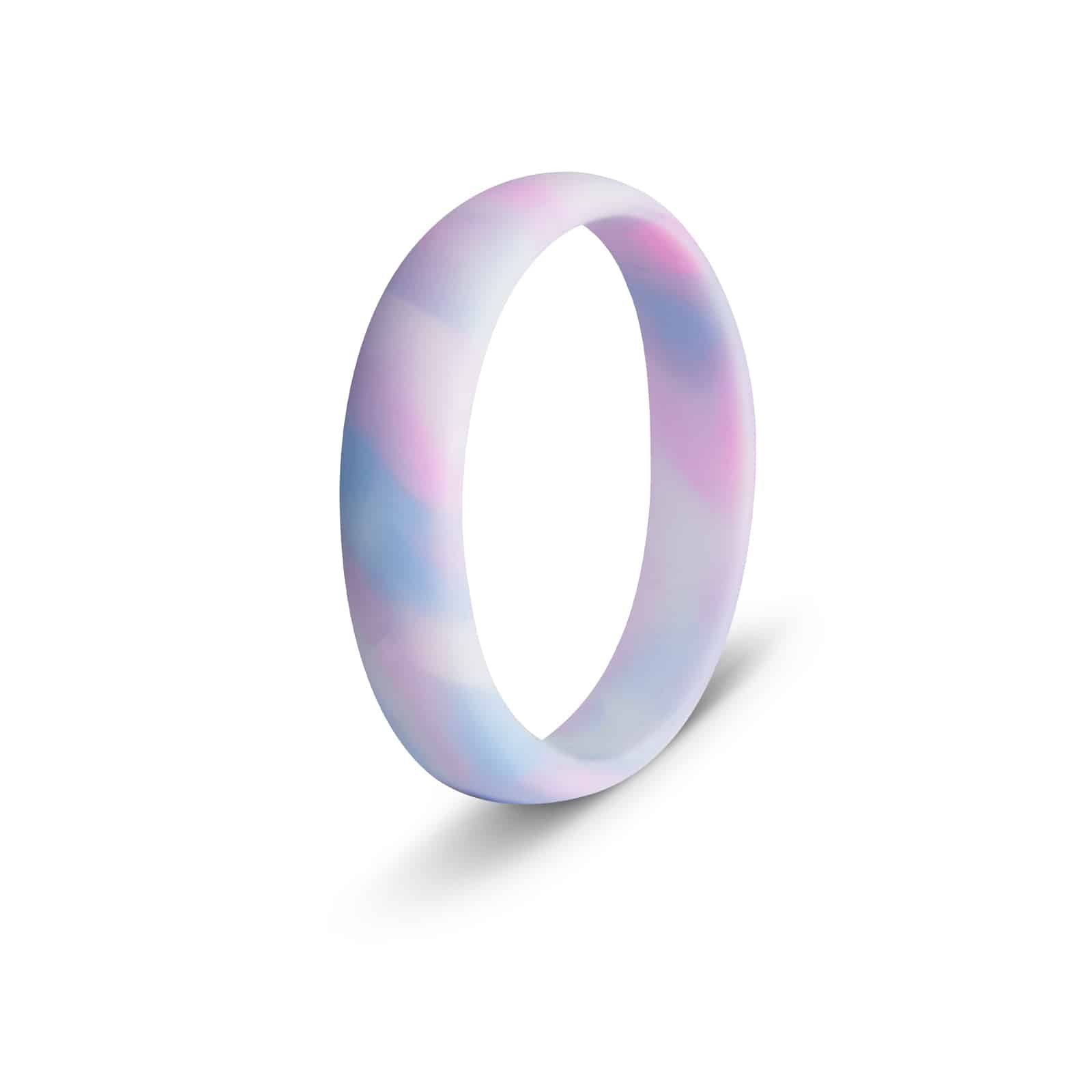 botthms botthms Aqua Pink Ladies Active Silicone Ring womens silicone rings